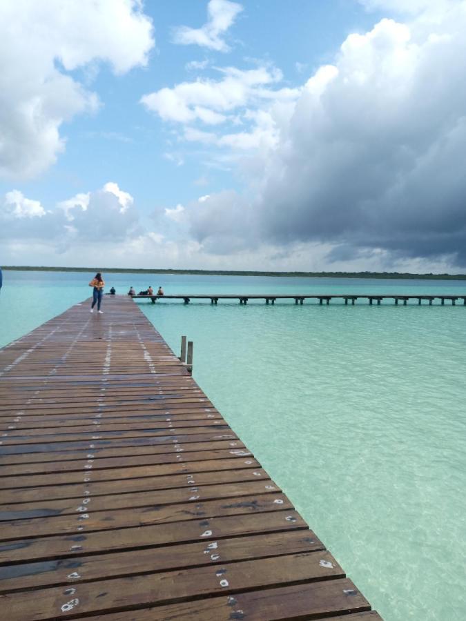 Mi Cuartito En Bacalar Apartment Exterior foto